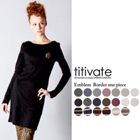 【ティティベイト】エンブレムワンピチュニック