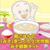 マルコメ「みそ観察キット」