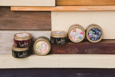 バラの香りのスタイリング剤