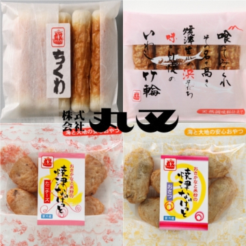 【ママのお弁当づくりセット】天然調味料仕立て ちくわ・なげっとセット