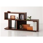 デザインディスプレイラック【VERS】バース B-1 レギュラータイプロー ブラウン