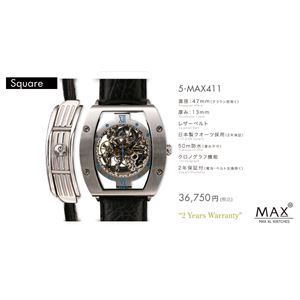 MAX XL WATCH 【マックス ウォッチ】 腕時計 5-MAX411 47mm FACE LINE