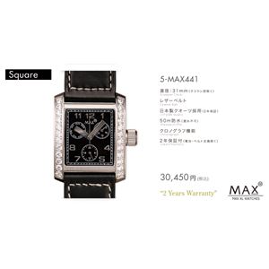 MAX XL WATCH 【マックス ウォッチ】 腕時計 5-MAX441 31mm FACE LINE