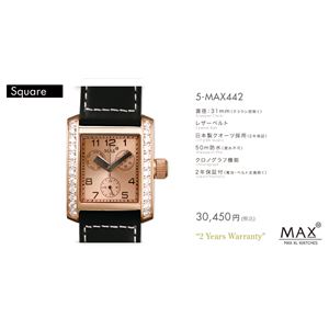 MAX XL WATCH 【マックス ウォッチ】 腕時計 5-MAX442 31mm FACE LINE