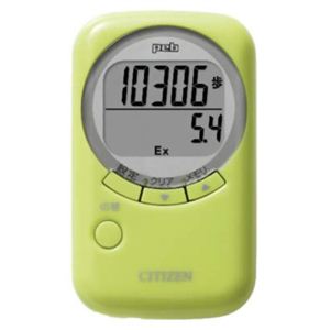 シチズン デジタル歩数計 peb(ペブ) TW550-GR