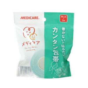 メディケア かんたん包帯 38mm×5m【4セット】