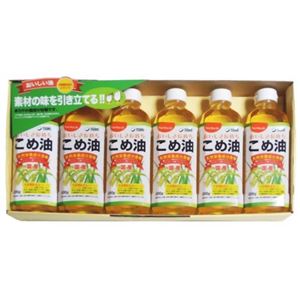 こめ油ギフトセット(TFKA-30) 日本のお米の豊かな恵み 500g×6本入