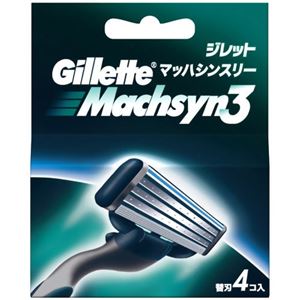 ジレット マッハシンスリー専用替刃4コ入り【3セット】