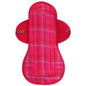 モミジ・ナチュラル 布ナプキン ナイト・ロング レッド 1枚入り【2セット】