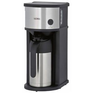サーモス 真空断熱 ポット コーヒーメーカー ステンレスブラック ECF-700-SBK