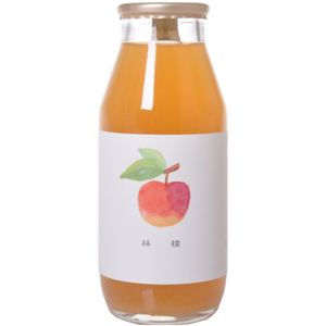 コロポックルの里から 林檎ジュース 180ml×6本セット - 拡大画像