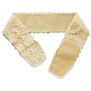 レース骨盤ベルト ベージュ LL