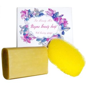 マグマ・ビューティー・ソープ 105g(泡立てスポンジ付き)