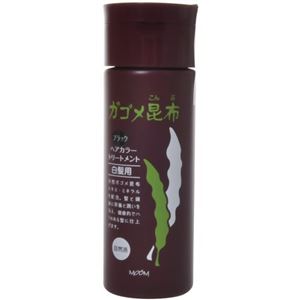 モデム がごめ昆布 ヘアカラートリートメント ブラック 150ml