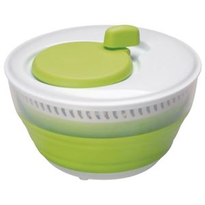 リッチェル　サラダスピナーで野菜の水切り