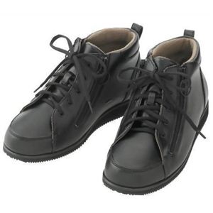 あゆみシューズ 寒冷地用 ワイドファスナーブーツ黒5016 (左足用) 3L