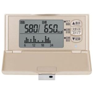 パナソニック 活動量計 デイカロリ シャンパンゴールド EW-NK52-N