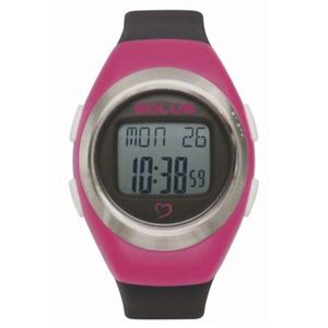 ソーラス 心拍時計(ハートレートモニター) Leisure 800  ピンク×マットブラック(ユニセックス) 01-800-206