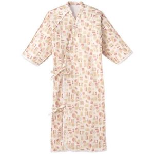 ケアねまき(ガーゼタイプ) エンジ L 5074