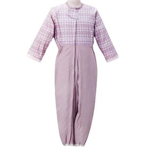 オーガニックコンビ フルオープン型（プッシュホック式） パープル L 5765