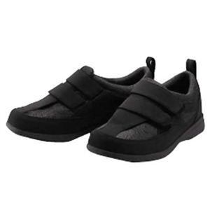 あゆみウォーク 二本ベルト（女性用） 黒 M