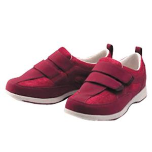 あゆみウォーク 二本ベルト（女性用） ワイン M