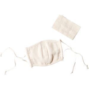 メイドインアース ドビー織ガーゼマスク 1枚入