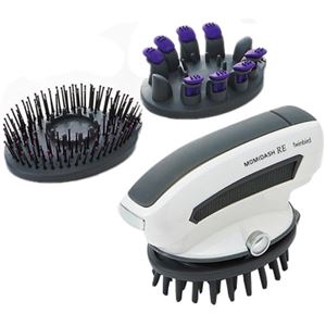 ツインバード 頭皮洗浄ブラシ モミダッシュRE(ロイヤルエステ) パールホワイト SH-2799PW