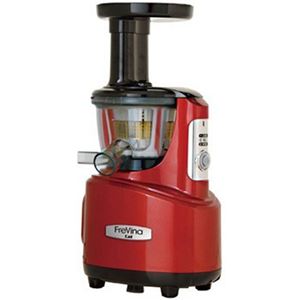 低速生搾りジューサー フレビーナ レッド DK-5047
