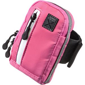 サンワサプライ アームバンドスポーツケース(ピンク) PDA-MP3C9P