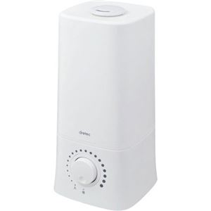 ドリテック 超音波式加湿器 モイスト  ホワイト DF-505WT