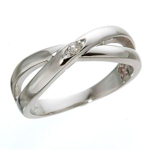 ダイヤモンドインサイドバースデイストーンリング サファイヤ(9月)17号