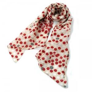 Manila Grace(マニラグレース) マフラー 2642 523 レッド