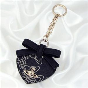 Vivienne Westwood（ヴィヴィアンウエストウッド） キーホルダー LOGOMANIA 32362 BLACK