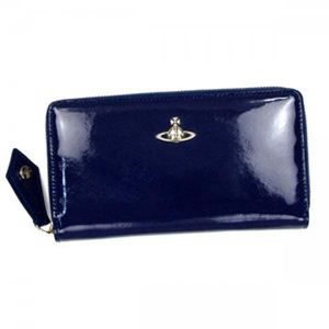 Vivienne Westwood(ヴィヴィアンウエストウッド) 長財布 WOMAN SAFFIANO 32345 BLUE