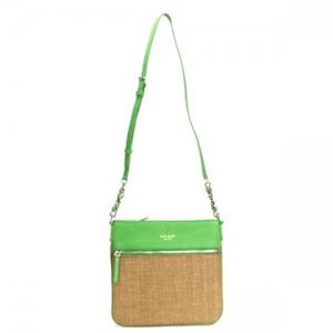 KATE SPADE(ケイトスペード) ナナメガケバッグ COBBLE HILL PXRU4142 188 NATURAL/SHAMROCK