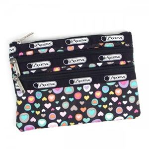 LESPORTSAC(レスポートサック) ポーチ POP HEART 7158