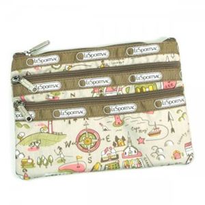 LESPORTSAC（レスポートサック） ポーチ ホームタウン 7158