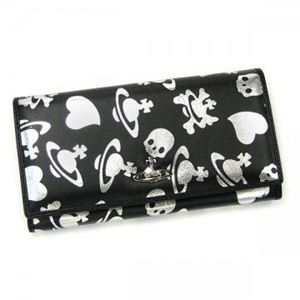 【2013年7月31日まで期間限定値下げ】Vivienne Westwood（ヴィヴィアンウエストウッド） 長財布 LOGO PRINT 1032VV30 ARGENTO