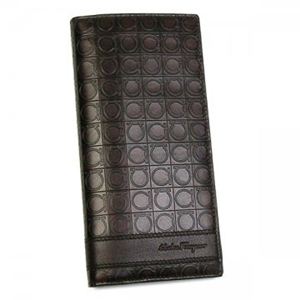 Ferragamo(フェラガモ) 長財布 MENS SLG GAMMA 668744 433447 HICKORY