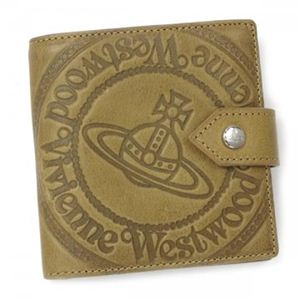 Vivienne Westwood（ヴィヴィアンウエストウッド） 二つ折り財布（小銭入れ付） MAN VITELLO 2814 MOSTARDA