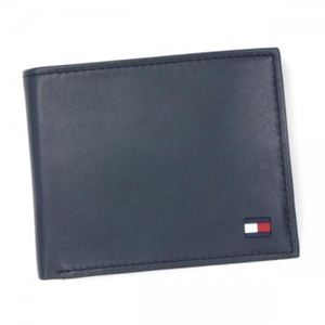 【2013年7月31日まで期間限定値下げ】TOMMY HILFIGER（トミーヒルフィガー） 二つ折り財布（小銭入れ付） DORE 0091-4835 3 NAVY
