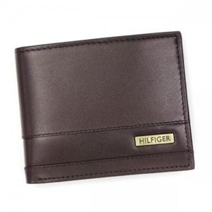 【2013年7月31日まで期間限定値下げ】TOMMY HILFIGER(トミーヒルフィガー) 二つ折り財布(小銭入れ付) TORRIDGE 0091-4865 2 BROWN