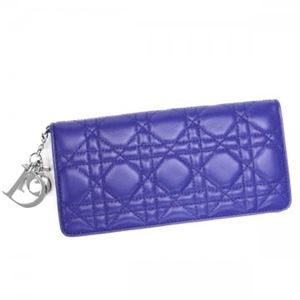 DIOR（ディオール） 長財布 GRA S0015PCAL 79 BLU