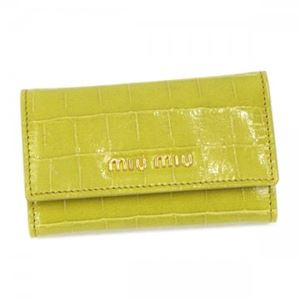 MIUMIU（ミュウミュウ） キーケース STAMPA COCCO LUX 5M0222 F068X ANANAS
