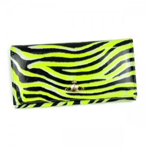 Vivienne Westwood(ヴィヴィアンウエストウッド) 長財布 ANIMALIER 1032VV30 GIALLO/NERO ZEBRA