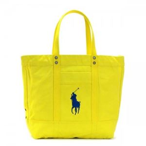 RalphLauren（ラルフローレン） トートバッグ BIG PP TOTE 4051582 25LEP LEMON CRUSH