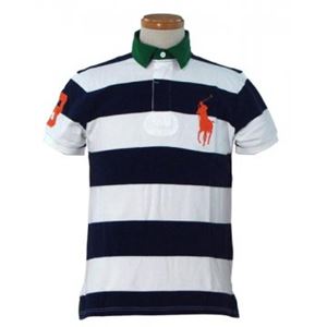 RalphLauren（ラルフローレン） メンズポロシャツ K27S21 72747 FRENCH NAVY／WHITE