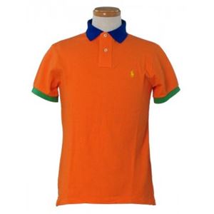 【2013年7月31日まで期間限定値下げ】RalphLauren（ラルフローレン） メンズポロシャツ K27SM03 73573 RESORT ORANGE MULTI