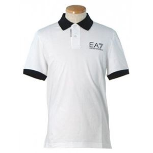 EA7（イーエーセブン） メンズポロシャツ 273432 10 WHITE